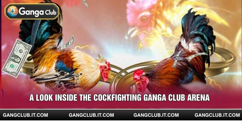 A look inside the Cockfighting Ganga Club arena