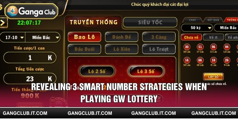 Lottery Ganga Club showcasing colorful lottery tables and jackpot highlights