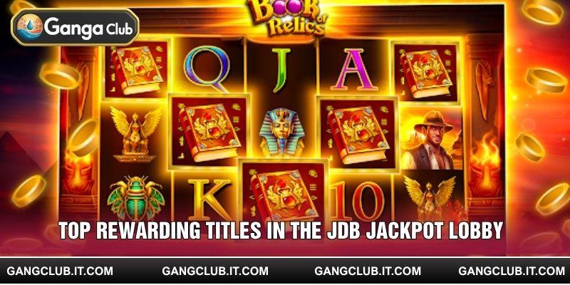 The hottest JDB Jackpot slot displayed on Ganga Club’s main screen jackpots