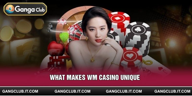 What makes WM Casino unique
